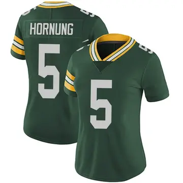 Women's Green Bay Packers Paul Hornung Green Limited Team Color Vapor Untouchable Jersey By Nike