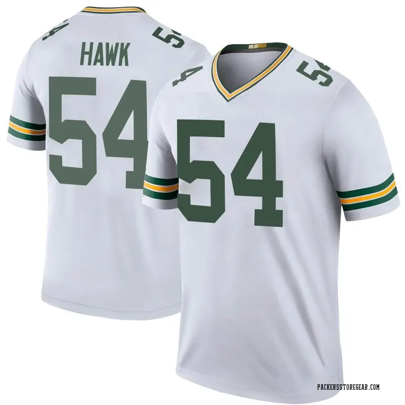 Youth Green Bay Packers A.J. Hawk White Legend Color Rush Jersey