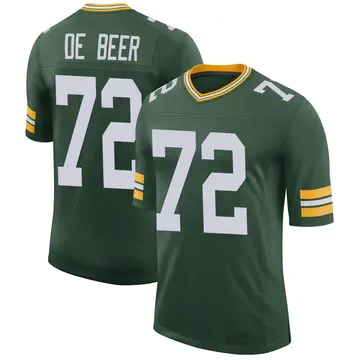 Youth Green Bay Packers Gerhard de Beer Green Limited Classic Jersey By Nike