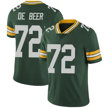 Youth Green Bay Packers Gerhard de Beer Green Limited Team Color Vapor Untouchable Jersey By Nike
