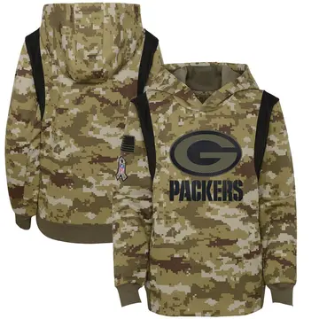 packers military salute sweatshirt