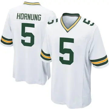 Youth Green Bay Packers Paul Hornung White Game Jersey By Nike