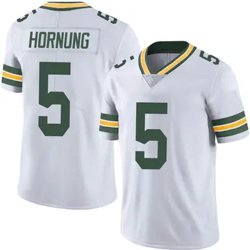 Youth Green Bay Packers Paul Hornung White Limited Vapor Untouchable Jersey By Nike