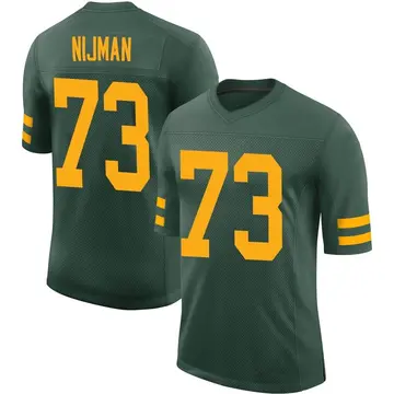 Youth Green Bay Packers Yosh Nijman Green Limited Alternate Vapor Jersey By Nike